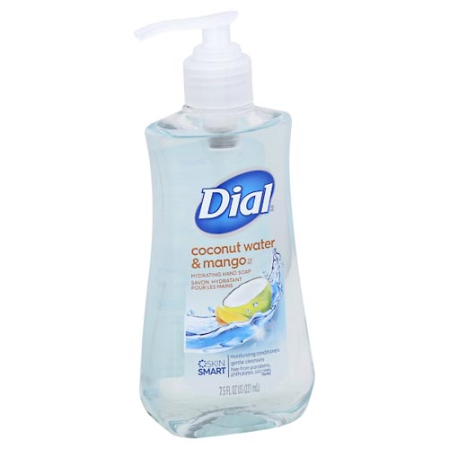 Image for Dial Hand Soap, Hydrating, Coconut Water & Mango,7.5oz from Harmon's Drug Store