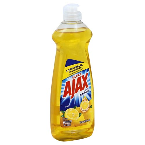 Image for Ajax Dish Liquid, Lemon, Super Degreaser,14oz from Harmon's Drug Store