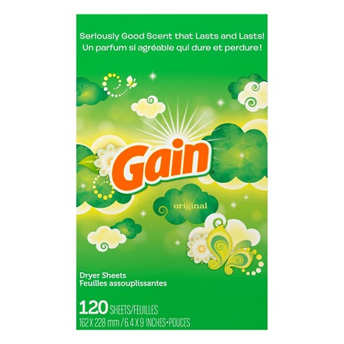 Image for Gain Dryer Sheets, Original,120ea from Harmon's Drug Store