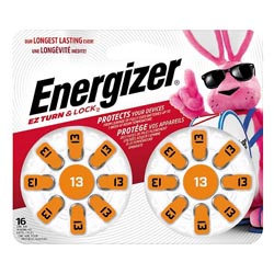 Image for Energizer Hearing Aid Batteries, Zinc-Air, 13,16ea from Harmon's Drug Store