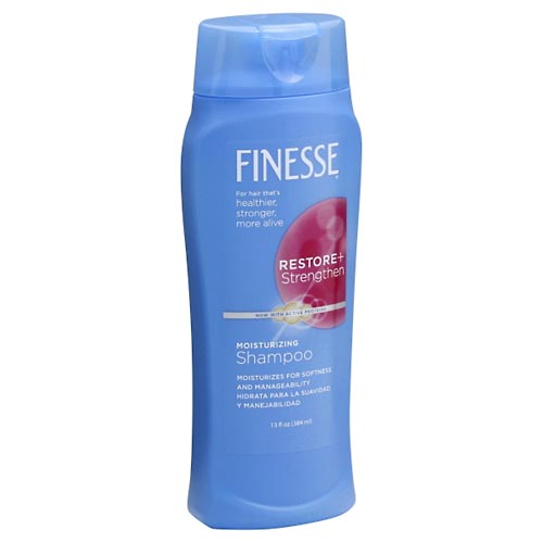 Image for Finesse Shampoo, Moisturizing, Restore+Strengthen,13oz from Harmon's Drug Store