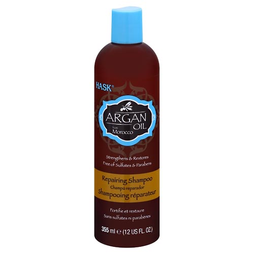 Image for Hask Shampoo, Argan Oil from Morocco,355ml from Harmon's Drug Store