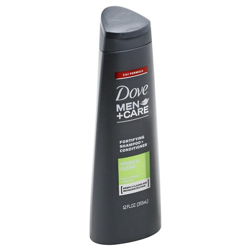 Image for Dove Shampoo + Conditioner, Fortifying, Fresh & Clean,12oz from Harmon's Drug Store